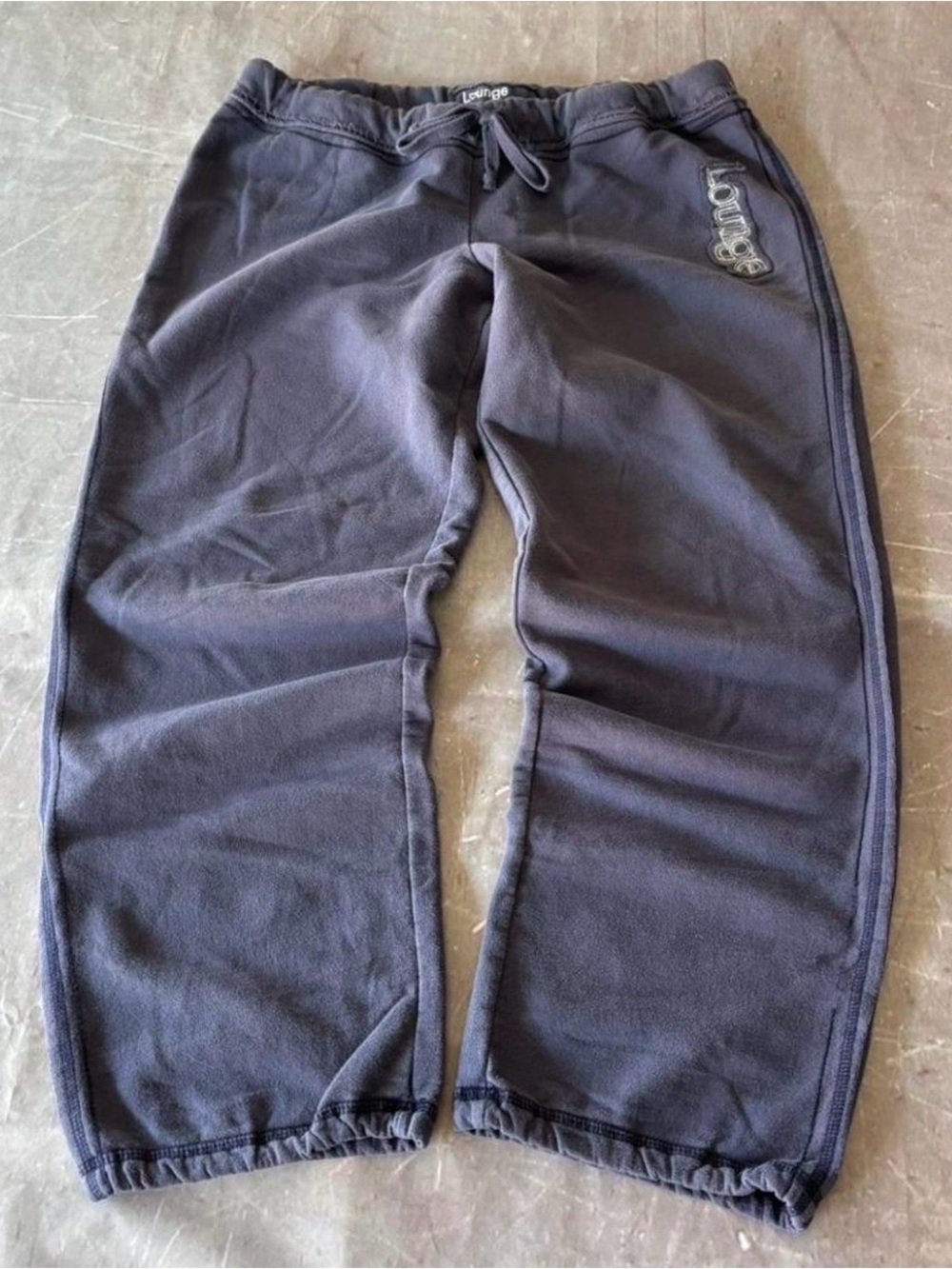 Maurices Navy Blue Jogger Sweatpants with Drawstring